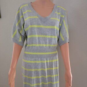 Express women's V neck sweater dress or romper, size Large.